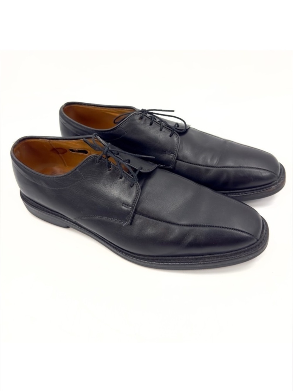 Allen Edmonds Warren Dress Shoes Mens 11.5 Black Oxford Lace Derby Bicycle